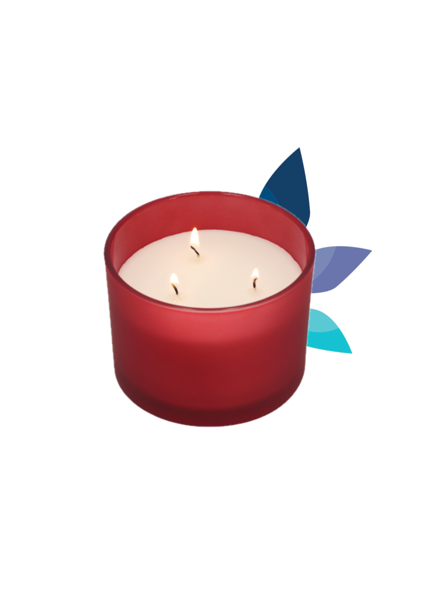 bougie parfumée cannelle rouge à Lyon, Paris et Genève