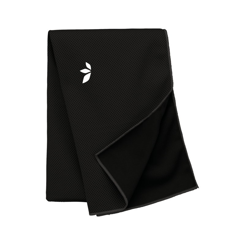 serviette rafraichissante personnalisable-noir