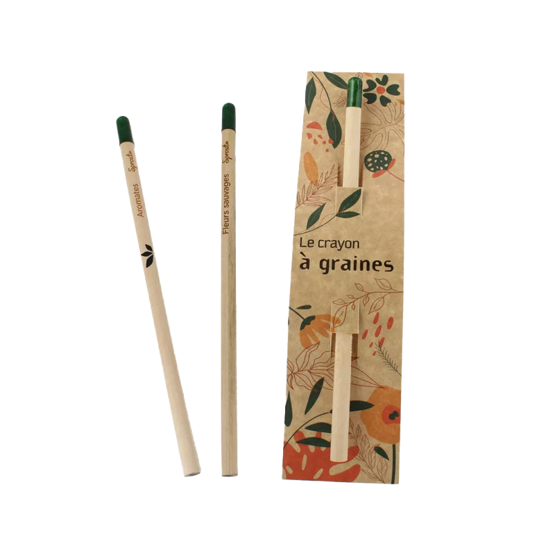 Crayon à graines éco responsable pour faire pousser des plantes 