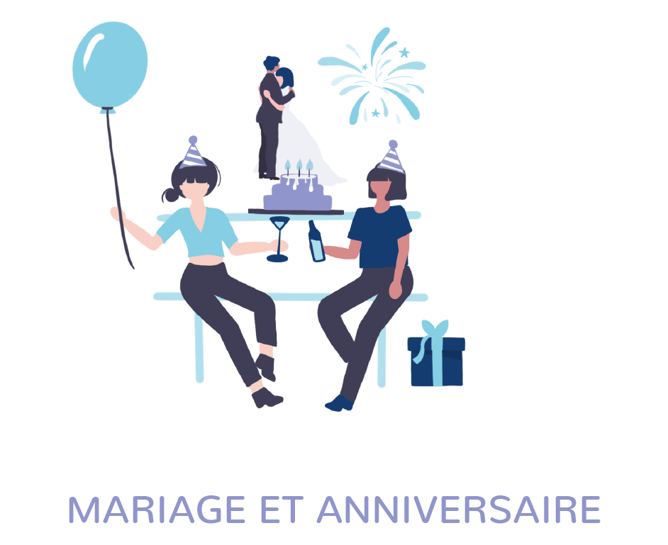 Pack mariage et pack anniversaire à Lyon, Marseille et Paris