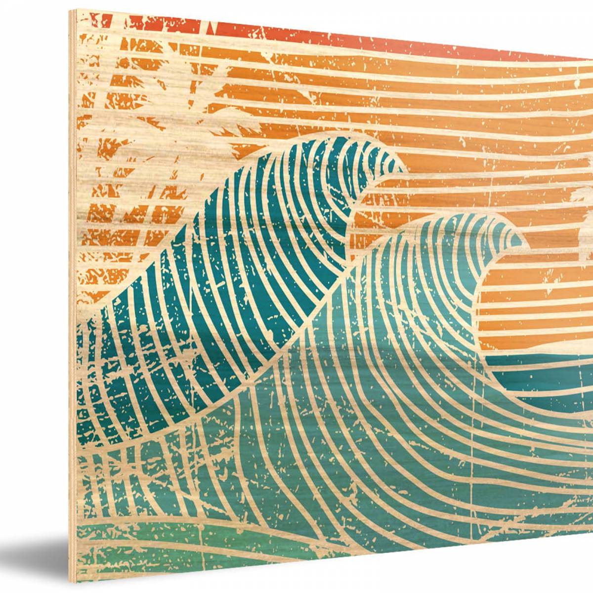 impression panneau bois de présentation personnalisable sur Lyon