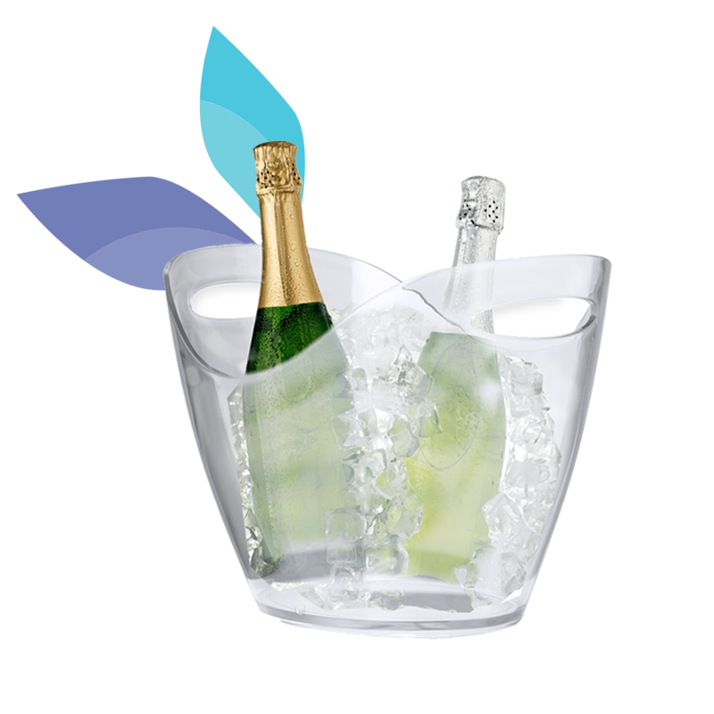 seau à glaçons personnalisé pour restaurant et hôtel à lyon, Paris et Monaco