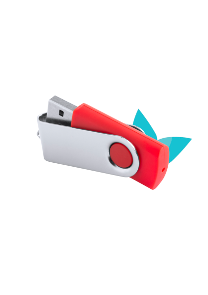 Clé USB personnalisée 16 Go pour entreprise-bleu