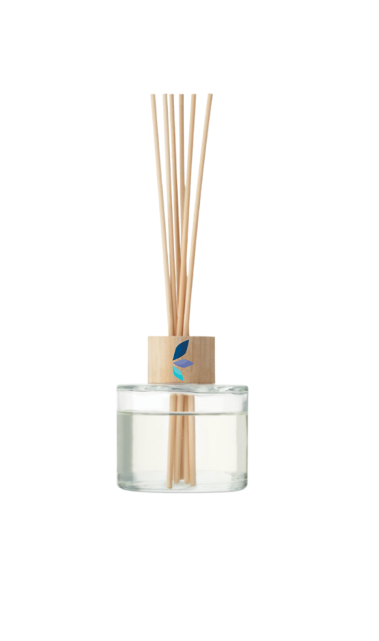 Diffuseur de parfum personnalisé élégant pour entreprise avec logo-noir