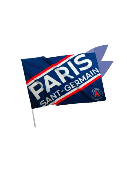 drapeau de supporter personnalisable logo entreprise