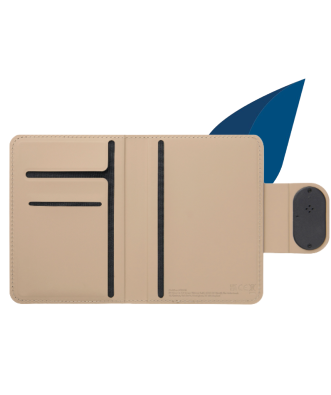 Protège-passeport connecté personnalisable-Avant