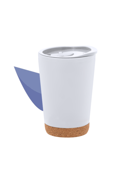 Gobelet isotherme recyclée résistant à personnaliser-noir