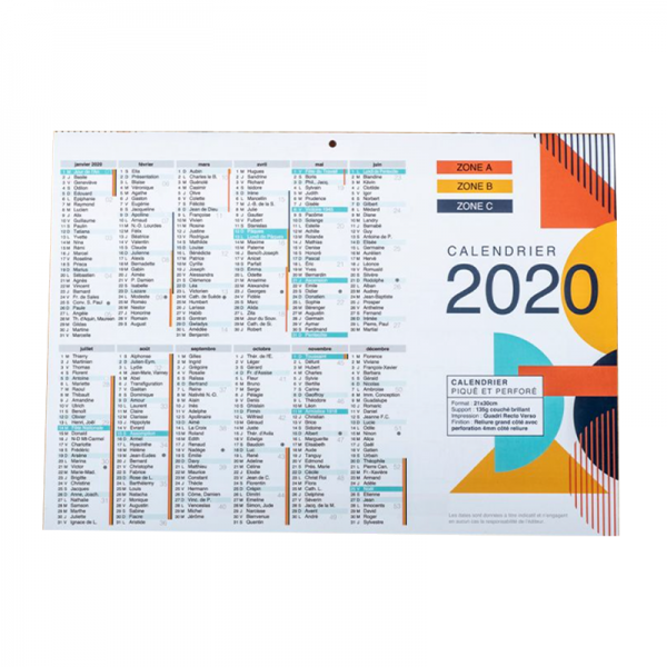 Calendriers à personnaliser à Marseille