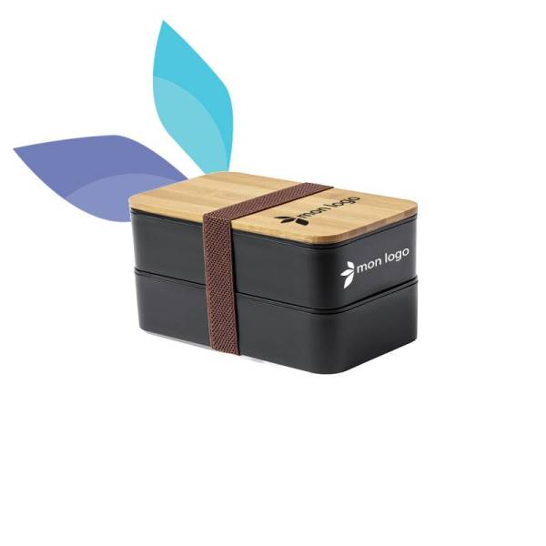 lunch box personnalisé entreprise-noir